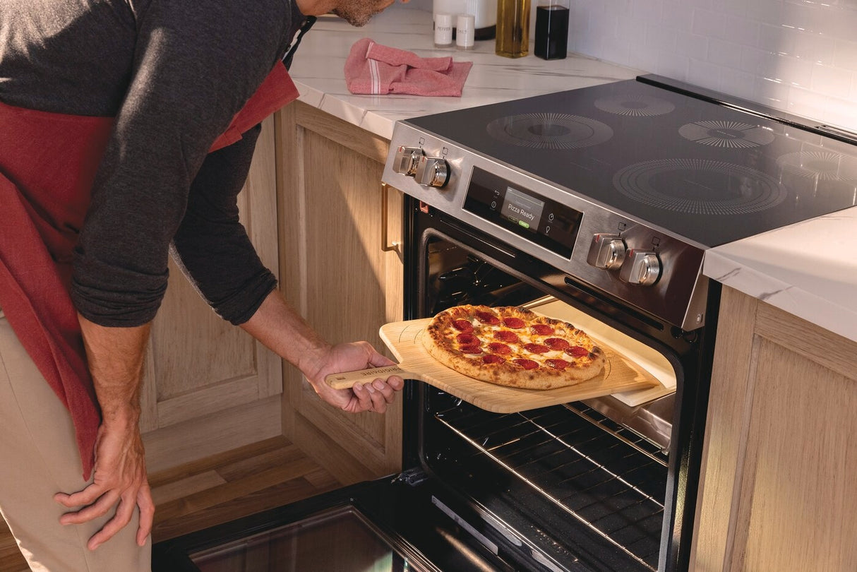 30" Electric Wall Oven and Microwave Combination with Stone-Baked Pizza