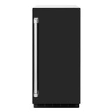 15 in. Touchstone Gourmet Ice Maker with Drain Pump and Black Matte Door - (IGMDBLM15) -