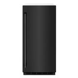 15 in. Touchstone Gourmet Ice Maker with Drain Pump and Black Stainless Steel Door - (IGMDBS15) -