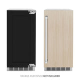 ZLINE 15 in. Touchstone Gourmet Ice Maker with Drain Pump and Panel Ready Door (IGMDP-15) - (IGMDP15) -