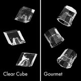 ZLINE Autograph Edition 15 in. Touchstone Gourmet Ice Maker with Drain Pump and Panel Ready Door with Matte Black Handle (IGMDPZ-15-MB) - (IGMDPZ15MB) -