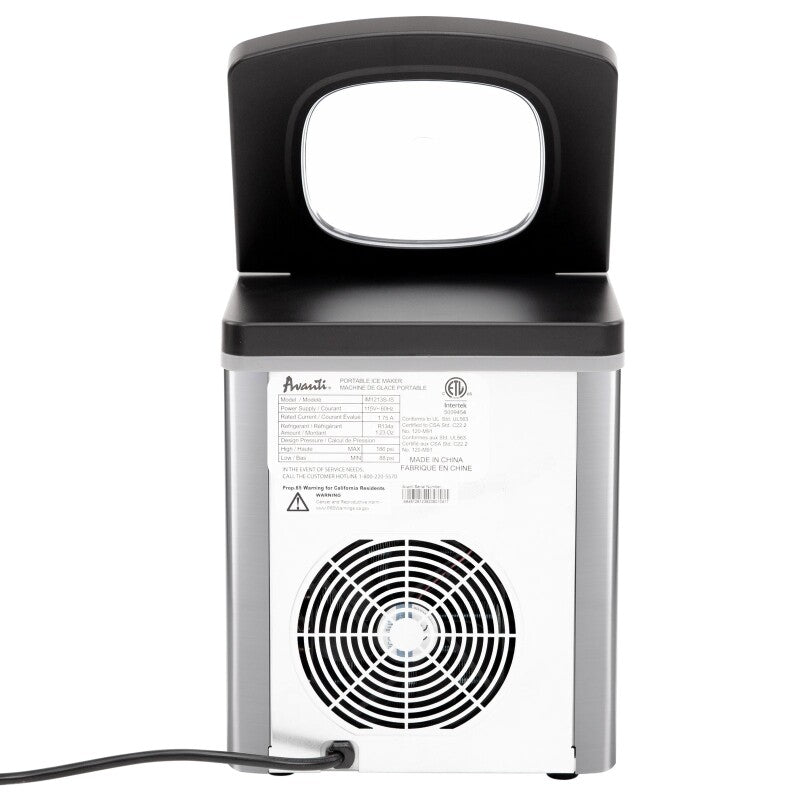 Avanti Portable Countertop Ice Maker - (IM1213SIS) - AVANTI