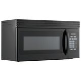 Element EM1601RQCB Over-the-Range Microwave - angle view