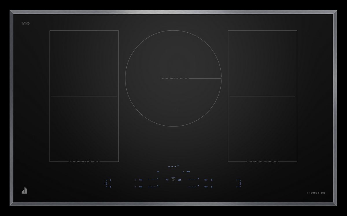JennAir 36-inch Lustre Smart Induction Cooktop JICT736SS