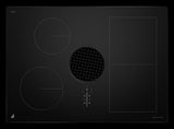 JennAir 30-inch NextGen Downdraft Induction Cooktop JIDT730SBL, Black