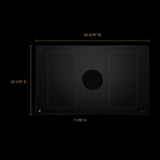 JennAir JIDT836SBL — dimensions