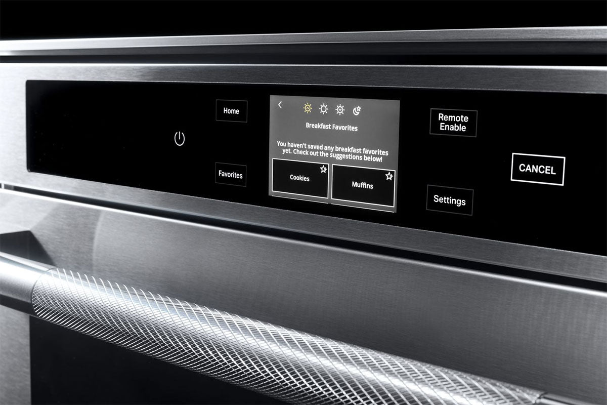 JennAir JJW6024HL steam oven breakfast cooking mode