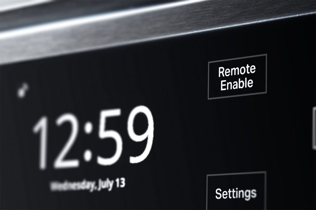 JennAir JJW6024HL remote enable smart control screen