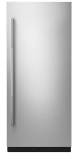 JennAir JKCPR361GL 36-inch RISE built-in column refrigerator panel kit, right swing, stainless steel
