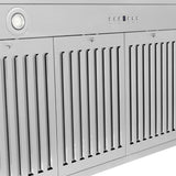 Autograph Edition 48 in. Convertible Stainless Steel Range Hood with Black Matte Shell and Accent Handle - (KB4STZBLM48G) -