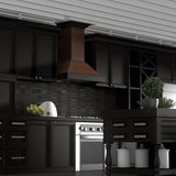 30" Ducted Wooden Wall Mount Range Hood with Remote Motor - 30 Inch - (KBARRS30400) -