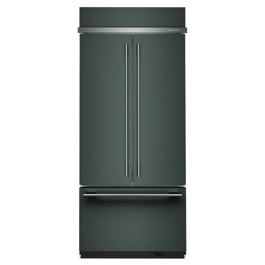 20.8 Cu. Ft. 36" Built-In French Door Bottom Mount Refrigerator with Platinum Interior - (KBFN536SJP)