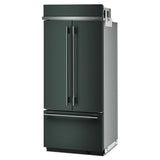 20.8 Cu. Ft. 36" Built-In French Door Bottom Mount Refrigerator with Platinum Interior - (KBFN536SJP)