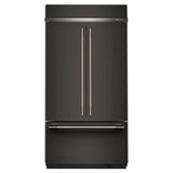24.2 Cu. Ft. 42" Built-In French Door Bottom Mount Refrigerator with Platinum Interior - (KBFN542SBE)