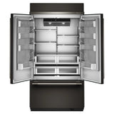 24.2 Cu. Ft. 42" Built-In French Door Bottom Mount Refrigerator with Platinum Interior - (KBFN542SBE)