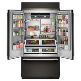 24.2 Cu. Ft. 42" Built-In French Door Bottom Mount Refrigerator with Platinum Interior - (KBFN542SBE)