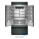 24.2 Cu. Ft. 42" Built-In French Door Bottom Mount Refrigerator with Platinum Interior - (KBFN542SJP)