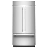 24.2 Cu. Ft. 42" Built-In French Door Bottom Mount Refrigerator with Platinum Interior - (KBFN542SPS)