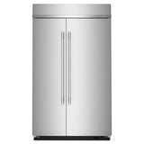 48" Built-In Side-by-Side Refrigerator with Platinum Interior - (KBSN748SPS)
