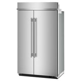 48" Built-In Side-by-Side Refrigerator with Platinum Interior - (KBSN748SPS)