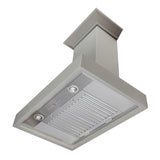 Convertible Vent Wooden Wall Mount Range Hood (KBUU) - 30 Inch - (KBUU30) -