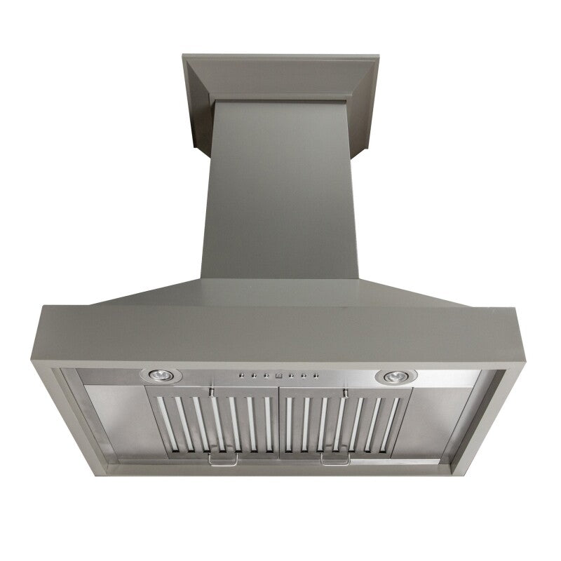 Convertible Vent Wooden Wall Mount Range Hood (KBUU) - 30 Inch - (KBUU30) -