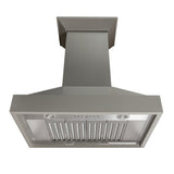 Convertible Vent Wooden Wall Mount Range Hood (KBUU) - 30 Inch - (KBUU30) -