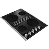 30" Electric Downdraft Cooktop with 4 Elements - (KCED600GSS) - KITCHENAID