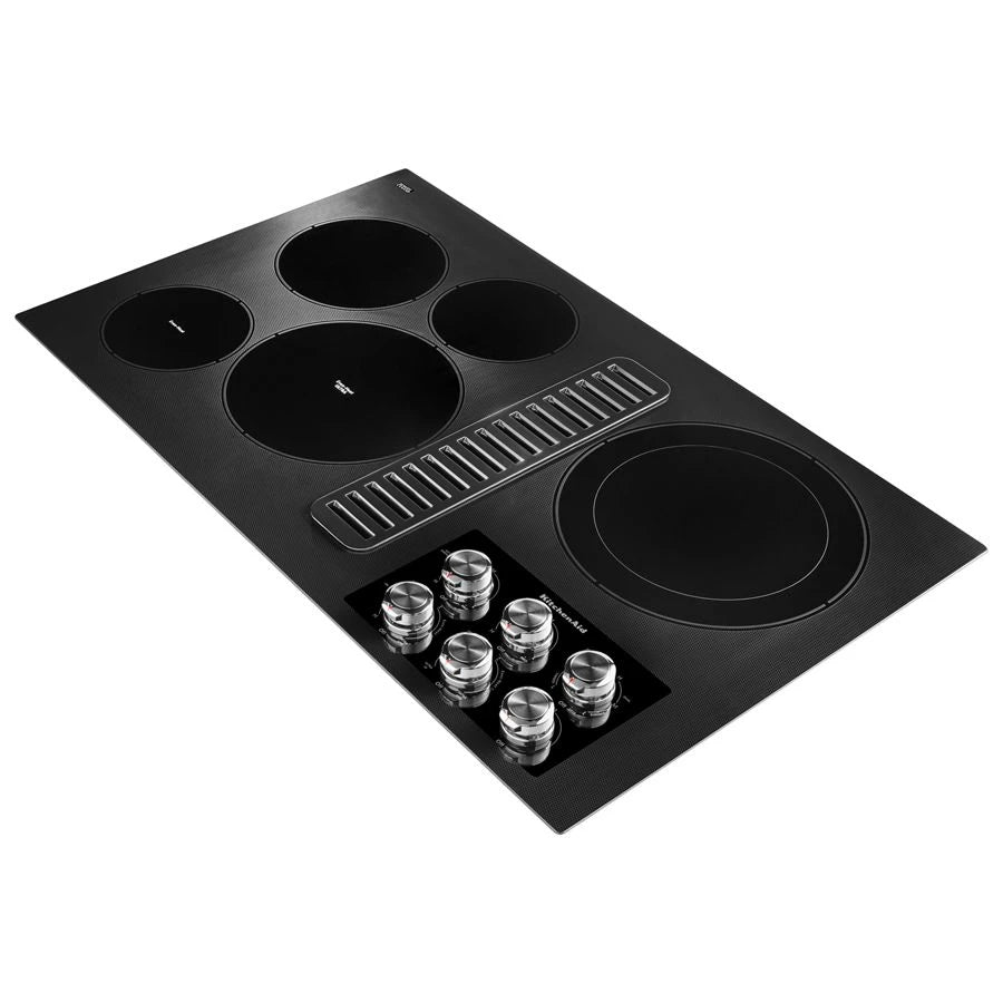 36" Electric Downdraft Cooktop with 5 Elements - (KCED606GBL) - KITCHENAID