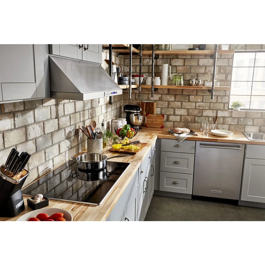 30" Electric Cooktop with 5 Elements and Touch-Activated Controls - (KCES950KSS) - KITCHENAID