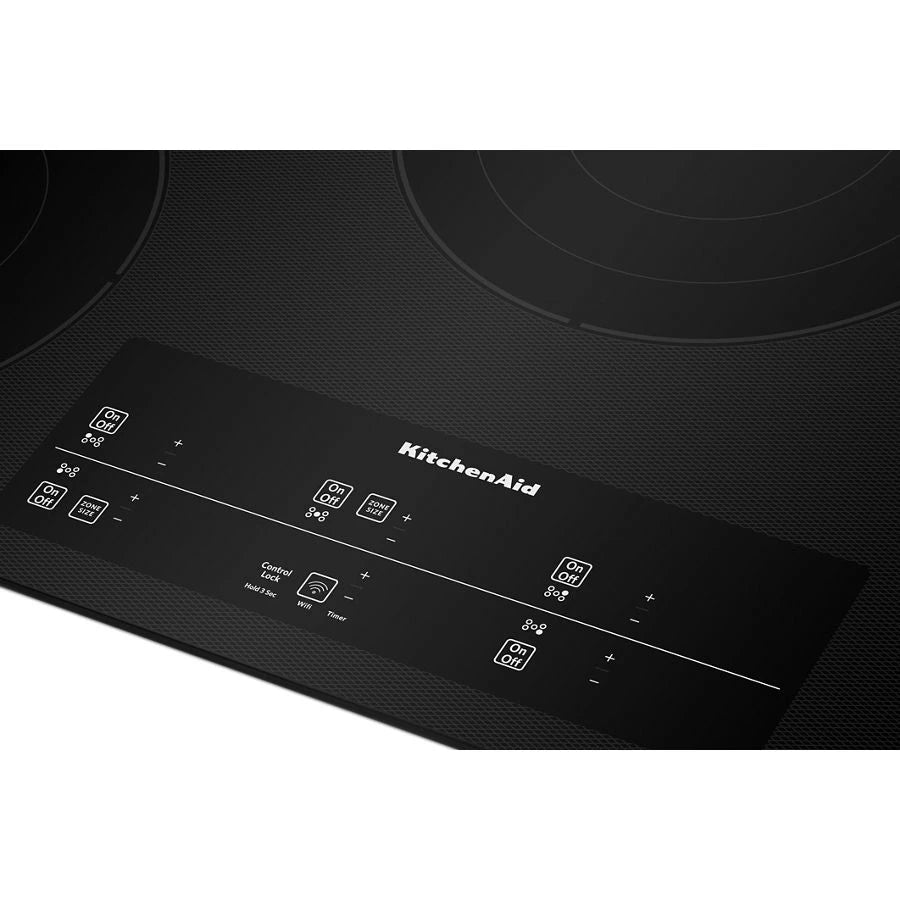 36" Electric Cooktop with 5 Elements and Touch-Activated Controls - (KCES956KBL) - KITCHENAID