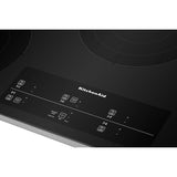 36" Electric Cooktop with 5 Elements and Touch-Activated Controls - (KCES956KSS) - KITCHENAID