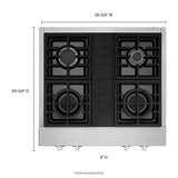 KitchenAid(R) 30'' 4-Burner Commercial-Style Gas Rangetop - (KCGC500JSS) - KITCHENAID