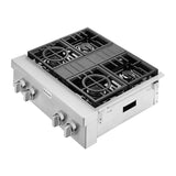 KitchenAid(R) 30'' 4-Burner Commercial-Style Gas Rangetop - (KCGC500JSS) - KITCHENAID