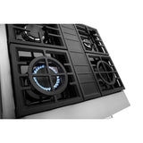 KitchenAid(R) 30'' 4-Burner Commercial-Style Gas Rangetop - (KCGC500JSS) - KITCHENAID