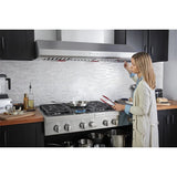 KitchenAid(R) 48'' 6-Burner Commercial-Style Gas Rangetop with Griddle - (KCGC558JSS) - KITCHENAID
