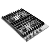 30" 4 Burner Gas Downdraft Cooktop - (KCGD500GSS) - KITCHENAID