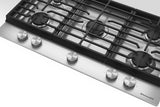 KitchenAid KCGK336SSS 36 in. Gas Cooktop - console