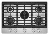 KitchenAid KCGK530SSS 30 in. Gas Cooktop - hero