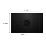 KitchenAid KCID936SBL — dimensions