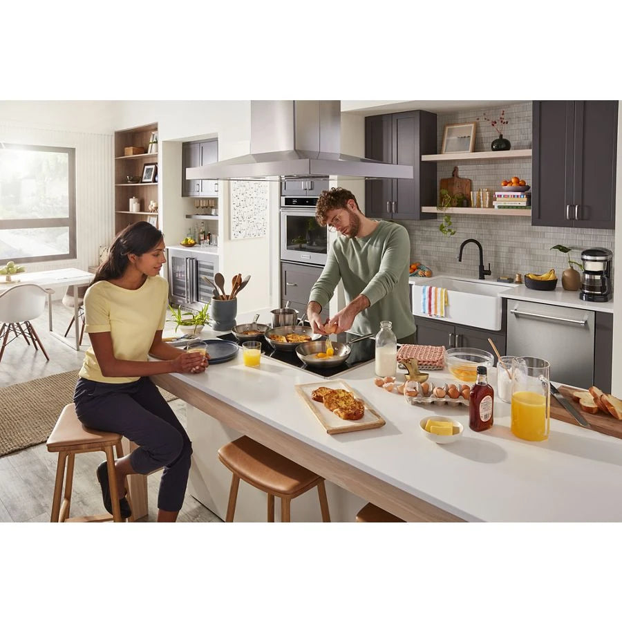 30-Inch 5-Element Sensor Induction Cooktop - (KCIG550JSS) - KITCHENAID