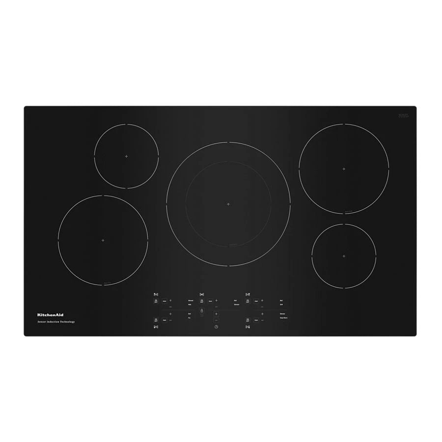 36-Inch 5-Element Sensor Induction Cooktop - (KCIG556JBL) - KITCHENAID