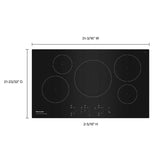 36-Inch 5-Element Sensor Induction Cooktop - (KCIG556JBL) - KITCHENAID