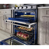 30-Inch 5 Burner Dual Fuel Double Oven Convection Range - (KFDD500ESS) - KITCHENAID