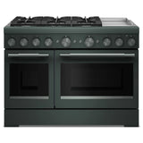48-Inch 6 Burner Commercial-Style Dual Fuel Range with Griddle - (KFDD948SJP)