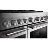 48-Inch 6 Burner Commercial-Style Dual Fuel Range with Griddle - (KFDD948SSS)