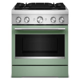 30-Inch 4 Burner Commercial-Style Dual Fuel Range with No Preheat Air Fry Mode - (KFDS930SDC)