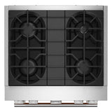 30-Inch 4 Burner Commercial-Style Dual Fuel Range with No Preheat Air Fry Mode - (KFDS930SSC)