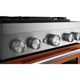 30-Inch 4 Burner Commercial-Style Dual Fuel Range with No Preheat Air Fry Mode - (KFDS930SSC)