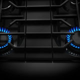 30-Inch 4 Burner Commercial-Style Dual Fuel Range with No Preheat Air Fry Mode - (KFDS930SSS)